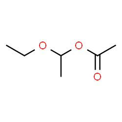 ChemSpider 2D Image | 1-Ethoxyethyl acetate | C6H12O3