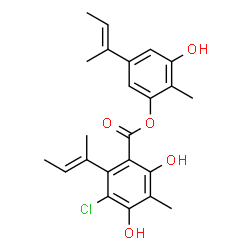 ChemSpider 2D Image | guisinol | C23H25ClO5