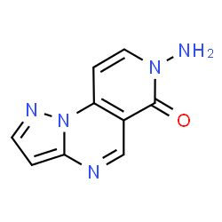 ChemSpider 2D Image | 7-Aminopyrazolo[1,5-a]pyrido[3,4-e]pyrimidin-6(7H)-one | C9H7N5O
