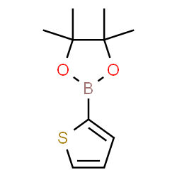 ChemSpider 2D Image | thiophene-2-boronic acid pinacol ester | C10H15BO2S