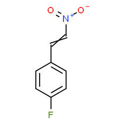 ChemSpider 2D Image | 1-Fluoro-4-(2-nitrovinyl)benzene | C8H6FNO2