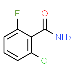 ChemSpider 2D Image | 2-Chloro-6-fluorobenzamide | C7H5ClFNO