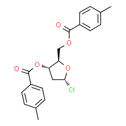 ChemSpider 2D Image | Hoffer's chlorosugar | C21H21ClO5