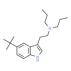 ChemSpider 2D Image | N-[2-(5-tert-butyl-1H-indol-3-yl)ethyl]-N-propylpropan-1-amine | C20H32N2