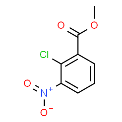 ChemSpider 2D Image | Methyl 2-chloro-3-nitrobenzoate | C8H6ClNO4