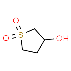 ChemSpider 2D Image | 3-Hydroxysulfolane | C4H8O3S