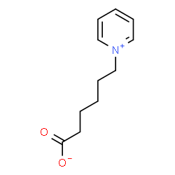 ChemSpider 2D Image | 6-(1-Pyridiniumyl)hexanoate | C11H15NO2