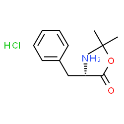 ChemSpider 2D Image | H-Phe-OtBu.HCl | C13H20ClNO2