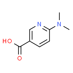 ChemSpider 2D Image | 6-(Dimethylamino)nicotinic acid | C8H10N2O2