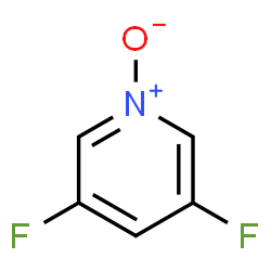 ChemSpider 2D Image | 3,5-Difluoropyridine 1-oxide | C5H3F2NO