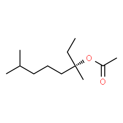 ChemSpider 2D Image | (3S)-3,7-Dimethyl-3-octanyl acetate | C12H24O2