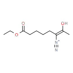 ChemSpider 2D Image | (2E)-8-Ethoxy-2-hydroxy-8-oxo-2-octene-3-diazonium | C10H17N2O3