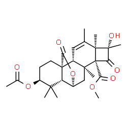ChemSpider 2D Image | penicimeroterpenoid B | C27H36O8