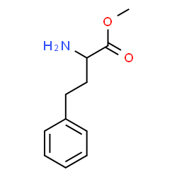 ChemSpider 2D Image | Methyl 2-amino-4-phenylbutanoate | C11H15NO2