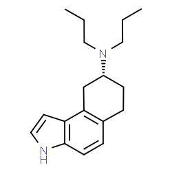 ChemSpider 2D Image | (8R)-N,N-Dipropyl-6,7,8,9-tetrahydro-3H-benzo[e]indol-8-amine | C18H26N2