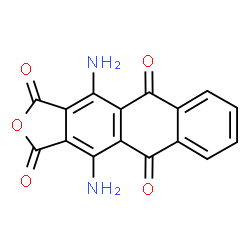 ChemSpider 2D Image | 4,11-Diaminoanthra[2,3-c]furan-1,3,5,10-tetrone | C16H8N2O5