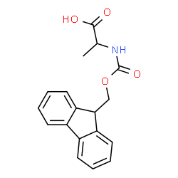 ChemSpider 2D Image | N-[(9H-Fluoren-9-ylmethoxy)carbonyl]alanine | C18H17NO4