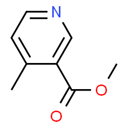 ChemSpider 2D Image | Methyl 4-methylnicotinate | C8H9NO2