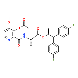 ChemSpider 2D Image | florylpicoxamid | C27H26F2N2O6