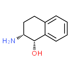 ChemSpider 2D Image | (1S,2R)-2-Amino-1,2,3,4-tetrahydro-1-naphthalenol | C10H13NO