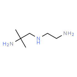 ChemSpider 2D Image | N~1~-(2-Aminoethyl)-2-methyl-1,2-propanediamine | C6H17N3