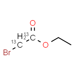 ChemSpider 2D Image | Ethyl bromoacetate-13C2 | C213C2H7BrO2