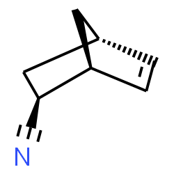 ChemSpider 2D Image | (1S,2S,4S)-Bicyclo[2.2.1]hept-5-ene-2-carbonitrile | C8H9N