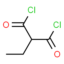 ChemSpider 2D Image | Ethylmalonoyl dichloride | C5H6Cl2O2