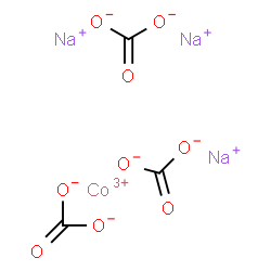 ChemSpider 2D Image | Cobalt(3+) sodium carbonate (1:3:3) | C3CoNa3O9