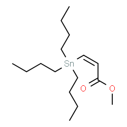 ChemSpider 2D Image | Methyl (2Z)-3-(tributylstannyl)acrylate | C16H32O2Sn