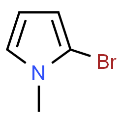 ChemSpider 2D Image | 2-Bromo-1-methyl-1H-pyrrole | C5H6BrN