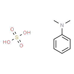 ChemSpider 2D Image | N,N-Dimethylaniline sulfate (1:1) | C8H13NO4S