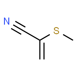 ChemSpider 2D Image | 2-(Methylsulfanyl)acrylonitrile | C4H5NS