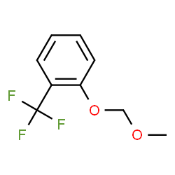 ChemSpider 2D Image | 1-Methoxymethoxy-2-(trifluoromethyl)benzene | C9H9F3O2
