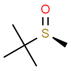 ChemSpider 2D Image | (+)-tert-butyl methyl sulfoxide | C5H12OS