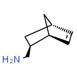 ChemSpider 2D Image | 1-[(1S,2S,4S)-Bicyclo[2.2.1]hept-5-en-2-yl]methanamine | C8H13N
