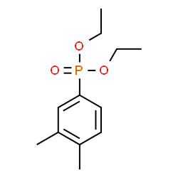 ChemSpider 2D Image | Diethyl (3,4-dimethylphenyl)phosphonate | C12H19O3P