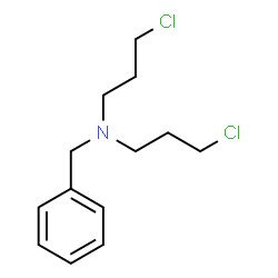 ChemSpider 2D Image | N-Benzyl-3-chloro-N-(3-chloropropyl)-1-propanamine | C13H19Cl2N