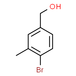 ChemSpider 2D Image | (4-Bromo-3-methylphenyl)methanol | C8H9BrO