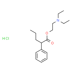 ChemSpider 2D Image | Prospasmin | C17H28ClNO2