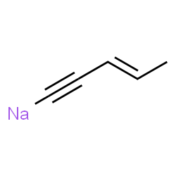 ChemSpider 2D Image | (3E)-3-Penten-1-yn-1-ylsodium | C5H5Na