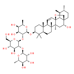 ChemSpider 2D Image | rotundifolioside J | C48H78O16
