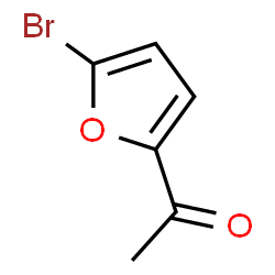 ChemSpider 2D Image | 1-(5-Bromo-2-furyl)ethanone | C6H5BrO2