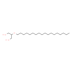 ChemSpider 2D Image | 2-(Octadecyloxy)-1,3-propanediol | C21H44O3