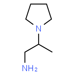 ChemSpider 2D Image | 2-Pyrrolidin-1-yl-propylamine | C7H16N2