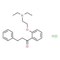 ChemSpider 2D Image | Etafenone hydrochloride | C21H28ClNO2
