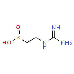 ChemSpider 2D Image | Hypotaurocyamine | C3H9N3O2S