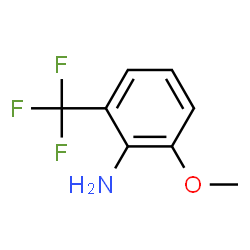 ChemSpider 2D Image | 2-Methoxy-6-(trifluoromethyl)aniline | C8H8F3NO