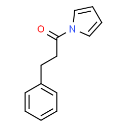 ChemSpider 2D Image | 3-Phenyl-1-(pyrrol-1-yl)propan-1-one | C13H13NO