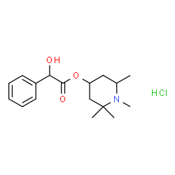 ChemSpider 2D Image | Eucatropine hydrochloride | C17H26ClNO3